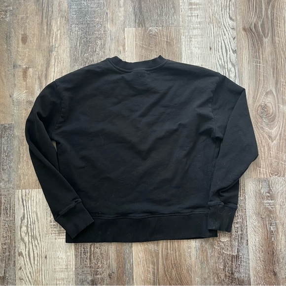 IVY PARK Logo Mesh Panel Sweatshirt Black And Red Size Small - Picture 4 of 5